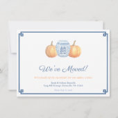 Faire-part Changement d'adresse du Citrouille Smart Fall (Devant)