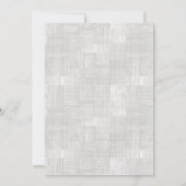 Faire-part Changement d'adresse moderne (Dos)