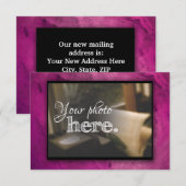 Faire-part Changement d'adresse Nous avons déménagé Bénédicti (Devant / Derrière)