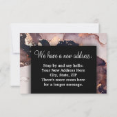 Faire-part Changement d'adresse Nous avons déménagé Bénédicti (Dos)