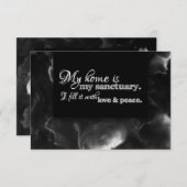 Faire-part Changement d'adresse Nous avons déménagé Maison Ch (Devant / Derrière)