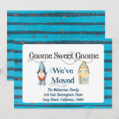 Faire-part Changement d'adresse Nouvelle maison Nous avons dé (Devant / Derrière)