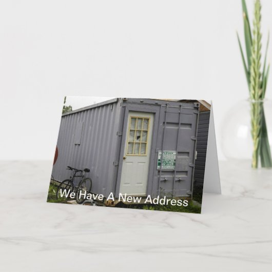 Faire-part Changement d'adresse : Trailer House (Devant)