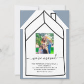 Faire-part Changement moderne de photo d'adresse en mouvement (Devant)