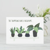 Faire-part Changer d'adresse d'accueil Changer d'adresse d'ac (Debout devant)