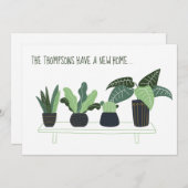 Faire-part Changer d'adresse d'accueil Changer d'adresse d'ac (Devant / Derrière)