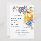 Faire-part Changer la date de mariage d'automne (Devant)