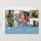 Faire-part Chapter Complete Denim Blue Grad Multi Photo (Devant)