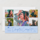 Faire-part Chapter Complete Icy Blue Grad Multi Photo (Devant)