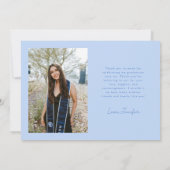 Faire-part Chapter Complete Icy Blue Grad Multi Photo (Dos)