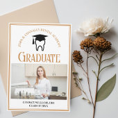 Faire-part Chic Dental School Photo Custom Graduation