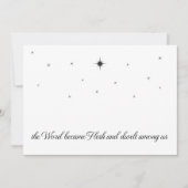 Faire-part Christian Christmas Card 2023 Design simple (Devant)