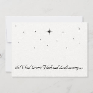 Faire-part Christian Christmas Card 2023 Design simple