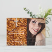 Faire-part Christian Grad Graduation Photo Je peux faire tout (Debout devant)