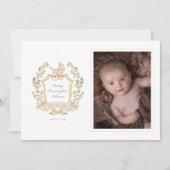 Faire-part Cimetière de transport pour bébés | Neutre (Devant)