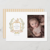 Faire-part Cimetière de transport pour bébés | Neutre (Devant / Derrière)