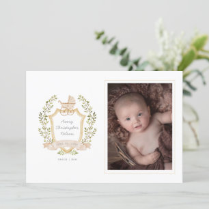 Faire-part Cimetière de transport pour bébés   Neutre