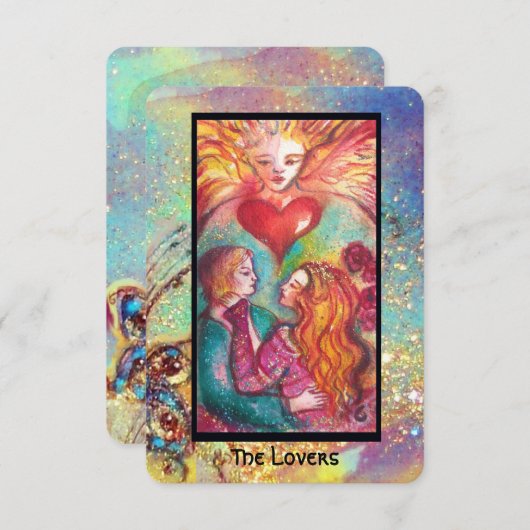 FAIRE-PART CIOTS DES OMBRES PERDUES / LES AMOUREUX (Devant / Derrière)