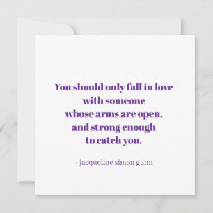 Faire-part Citation d'amour