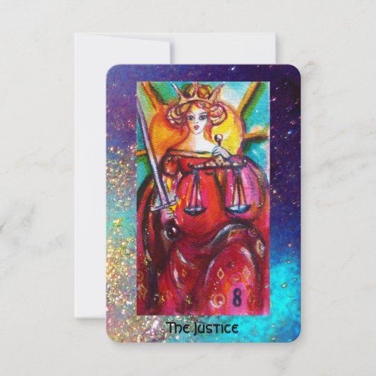 FAIRE-PART CITOYENS DES OMBRES PERDUES / LA JUSTICE (Devant)