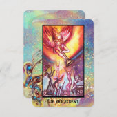 FAIRE-PART CITOYENS DES OMBRES PERDUES / LE JUGEMENT (Devant / Derrière)