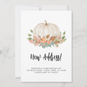 Faire-part Citrouille Automne