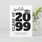 Faire-part Class of Year Graduation (Debout devant)