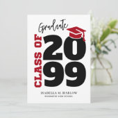 Faire-part Class of YY Graduation (Debout devant)