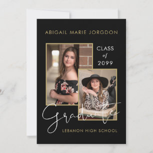 Faire-part Classe De 2023 Photos Graduation Open House