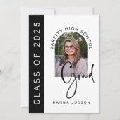 Faire-part Classe De 2025 Grad Photo Arch Party Grad Grad (Devant)