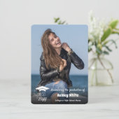 Faire-part Classe de citation-superposition noire-Inspiration (Debout devant)