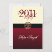 Faire-part Classe de crème et hamandy 2011 (Devant)