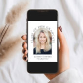 Faire-part Classe de photo élégante Arc de 2024 Graduation