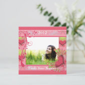 Faire-part Classe d'image de la Graduation Coeurs & Fils de 2 (Debout devant)