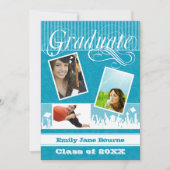 Faire-part Classe d'images supérieures Sea Blue (Devant)