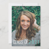 FAIRE-PART CLASSE DIPLÔMÉE DE ... (Devant)