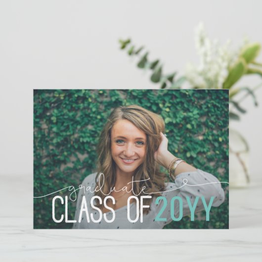 FAIRE-PART CLASSE DIPLÔMÉE DE ... (Debout devant)