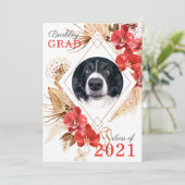 Faire-part Classe d'obéissance au chien (Debout devant)