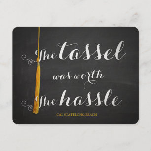 Faire-part Classe d'obtention du diplôme de l'université