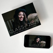 Faire-part Classe moderne de 2023 Superposition photo Graduat