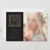 Faire-part Classe photo de l'année feuillue de 2024 Graduatio (Devant)