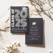 Faire-part Classe rétrograde de 2025 Ecole secondaire