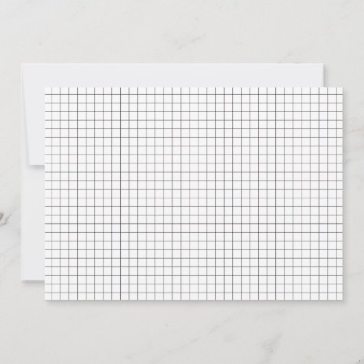 Faire-part Classe - Typographie moderne Garçons | Graduation (Dos)