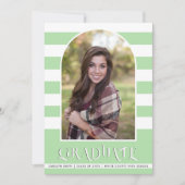 Faire-part Classe verte de Monnaie de 2023 diplôme de l'arc p (Devant)