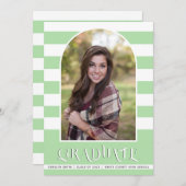 Faire-part Classe verte de Monnaie de 2023 diplôme de l'arc p (Devant / Derrière)