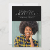 Faire-part Classic élégant Classe de graduation 2025 (Devant)