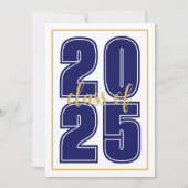 Faire-part Classic Simple Script Graduate Photo Graduate (Devant)