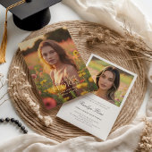 Faire-part Classic Soft Yellow Calligraphy