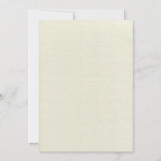 Faire-part Classic Waterclor Elegant bébé Nom Script Photo (Dos)