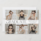 Faire-part Classique moderne 12 - Diplôme photo (Devant)